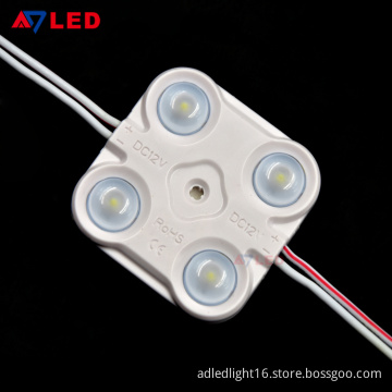 Adled Light SMD2835 DC12V white LED backlighting 4leds 160 degree led module  for led signs outdoor advertising